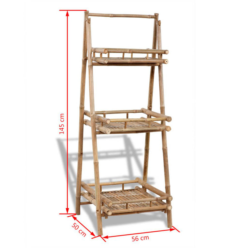 Bamel 22'' W Solid Wood Storage Rack