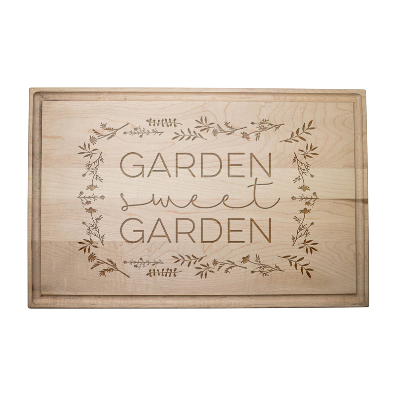 Garden Sweet Garden Cutting Board
