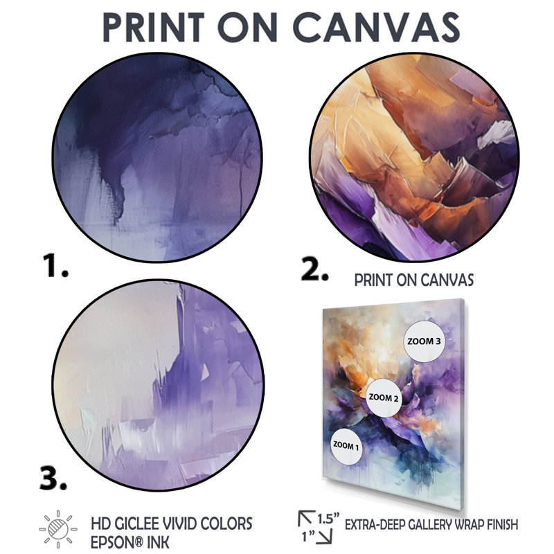 Olurotimi orange mauve, danse chromatique d'éternité III - encre liquide, art mural, H 40 po x l 30 po, Argent argent
