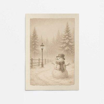 «Whispers of Winter», reproduction d'art