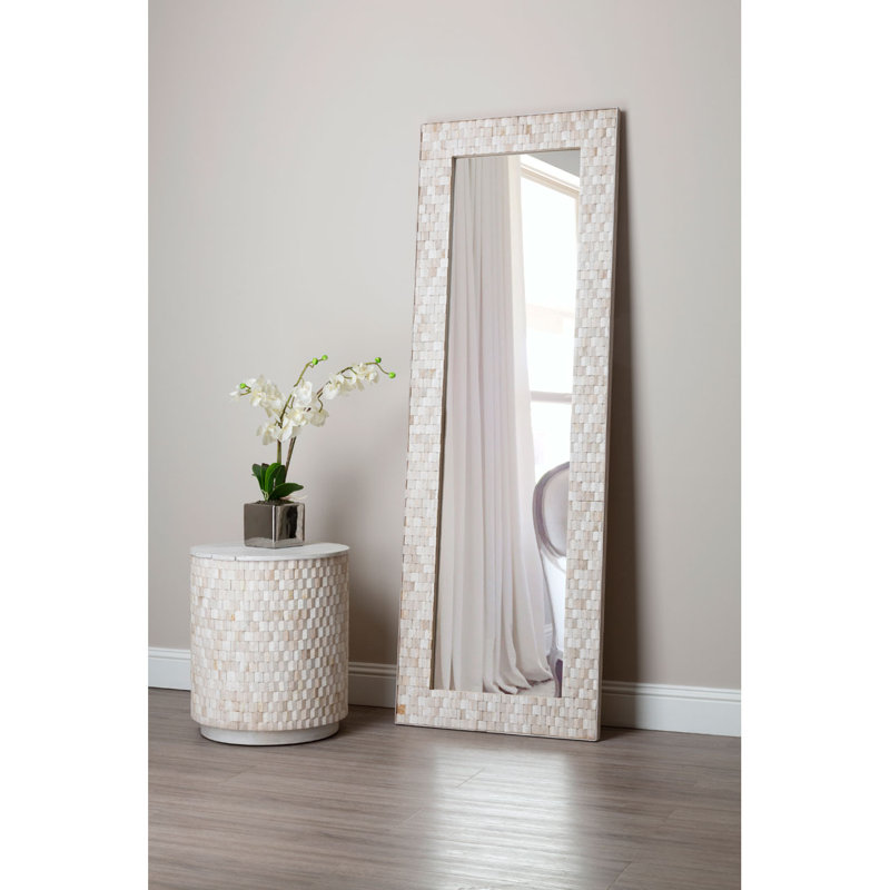 Westview Solid Wood Flat Wall Mirror