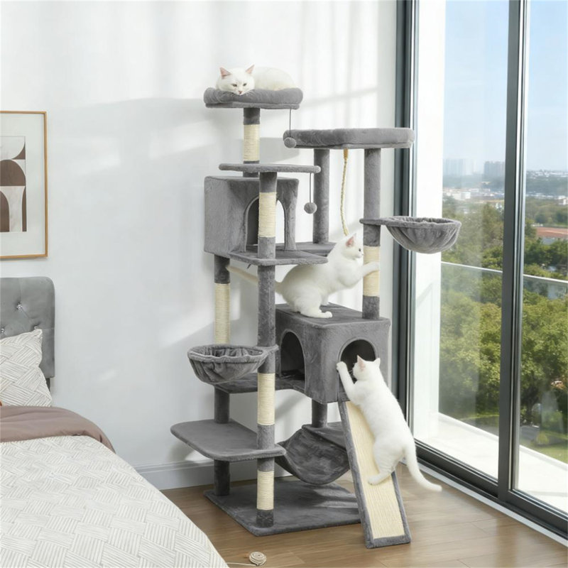 Arbre à chat multi-niveaux 69 po