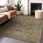 Tapis intérieur / extérieur brun lavable à la machine Xhevrie-1606562625