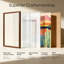 Cadre photo 14 po x 24 po avec passe-partout, cadre en bois de chêne foncé massif avec verre trempé et ensemble de suspension murale, cadre photo de qualité galerie emmêlé jusqu'à 11 po x 22 po