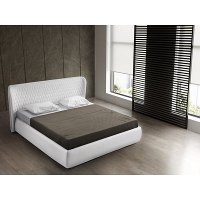 Upholstered Platform Bed -  Casabianca Furniture, CB-A101KWH