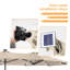 Grand parasol de marché extérieur DEL rectangulaire à double face DEL-319234962-319234988