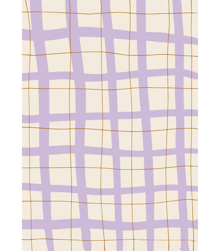 Grid, Lilac, 76.2 cm H x 50.8 cm W