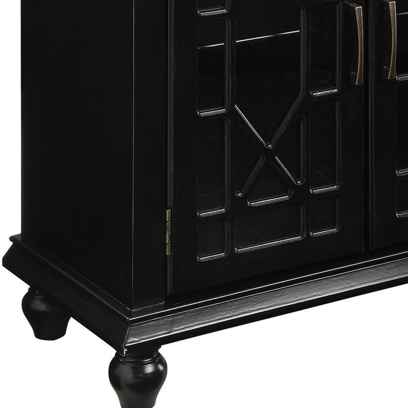 Accomac Accent Cabinet, Black