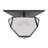 Jazion Glass Semi Flush Mount