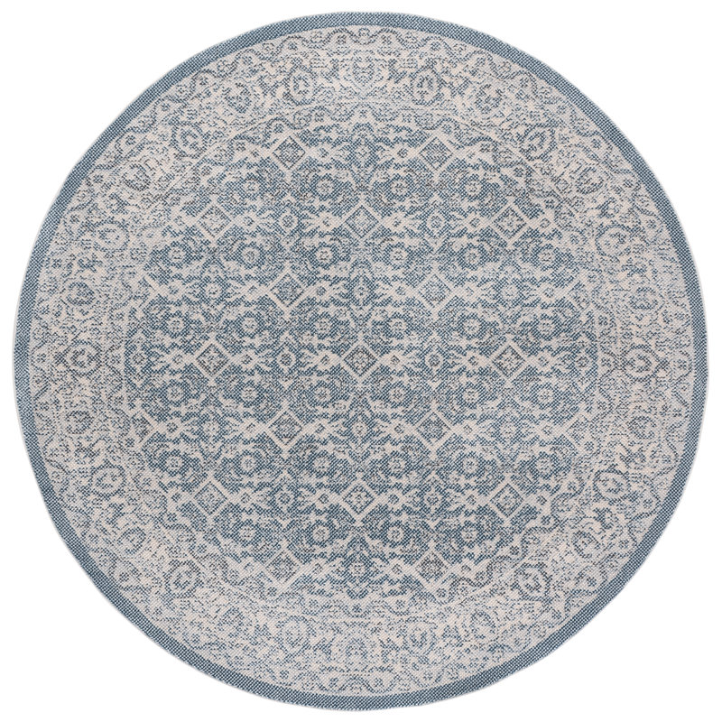 Harrison 404 Performance Oriental Rug, Round 6'7"