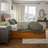  Nantucket Solid Wood Platform Bed with Matching Footboard & Trundle-96140369-96140372
