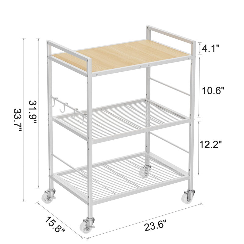 60 cm W Kitchen Cart with