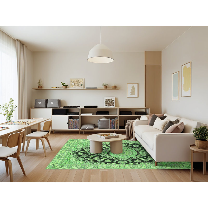 Tapis verts Traditional 727, Rectangle 7 pi x 9 pi