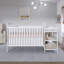 Lit de bébé convertible 4 en 1 Crib N Changer-1050975744