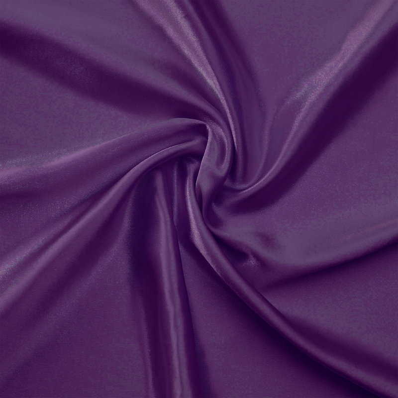 Juicy Couture Premium Silky Satin Sheet Sets, King Sheet Set with 2 Pillowcases, Purple