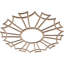 Médaillon de plafond 22 po x 22 po x 7 3/4 po x P 3/8 po Augustus-63412103-63412090