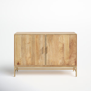 Rowley 40" Wide Mango Solid Wood Sideboard (ours is walnut)