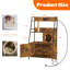 Cat Litter Box Furniture With Charging Station-64632905