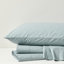 Ensemble de draps en percale de coton 200 fils Peached Percale-28618205-28618196