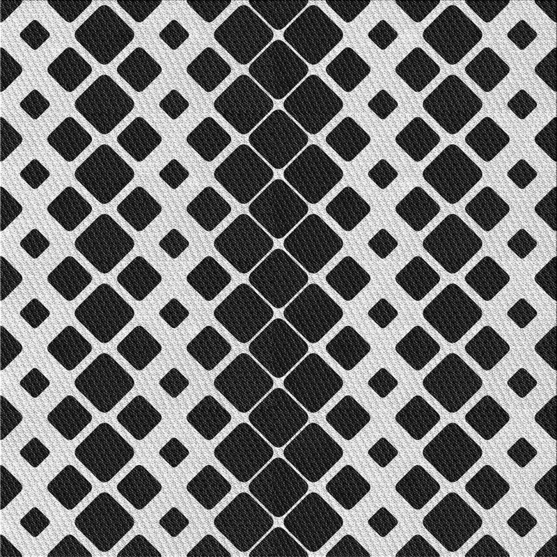 Geometric Indoor Rug, Square 7'