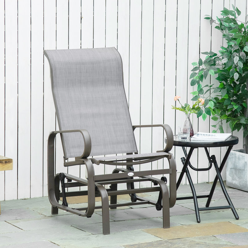 Fauteuil oscillant de patio - conception ergonomique