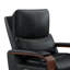Fauteuil inclinable électrique pivotant en cuir véritable