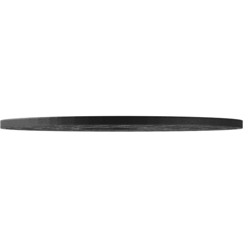 34 po x 34 po x 12 3/8 po x P 1 po, médaillon de plafond en PVC de qualité architecturale, étain antique, Étain antique