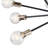 Kyla 10 - Light Dimmable Sputnik Spider Chandelier-886600469