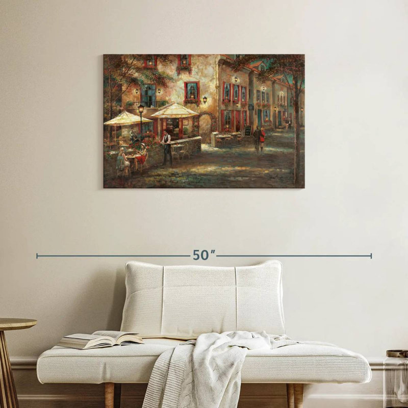 Sireci Courtyard Cafe, 24" H x 36" W