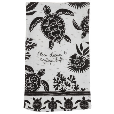 TORCHON BOHO TORTUE DE MER