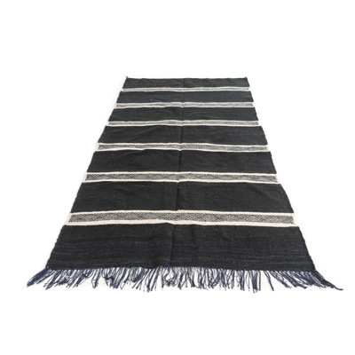 Julian Black and White Rug