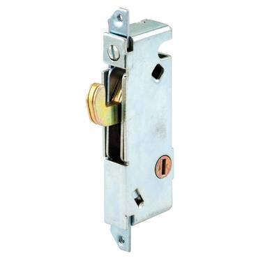 Prime-Line 2-9/16 in. Steel, Round-faced Mortise Latch with