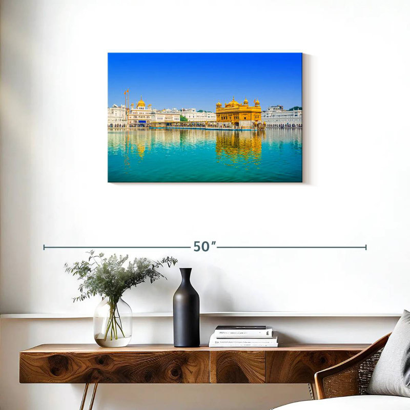 Nicci Asia Amritsar Golden Temple, H 20 po x l 30 po