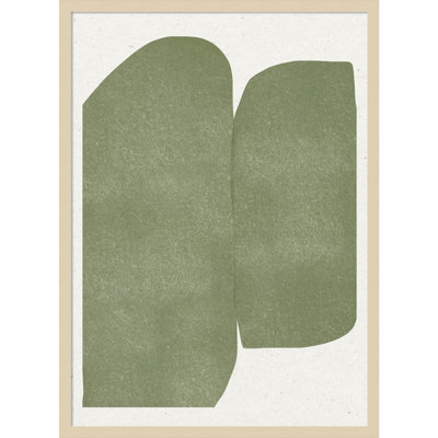 Rooney "Green Paper Cut Modern" Print