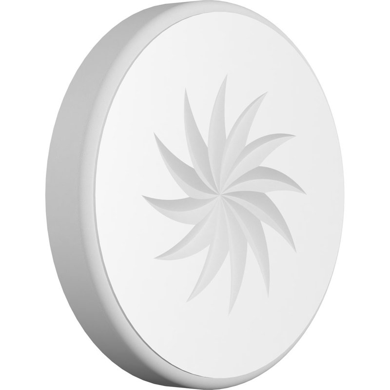 Standard Grayson Spiral Rosette With Rounded Edge, 7" H x 7" W x 1" D