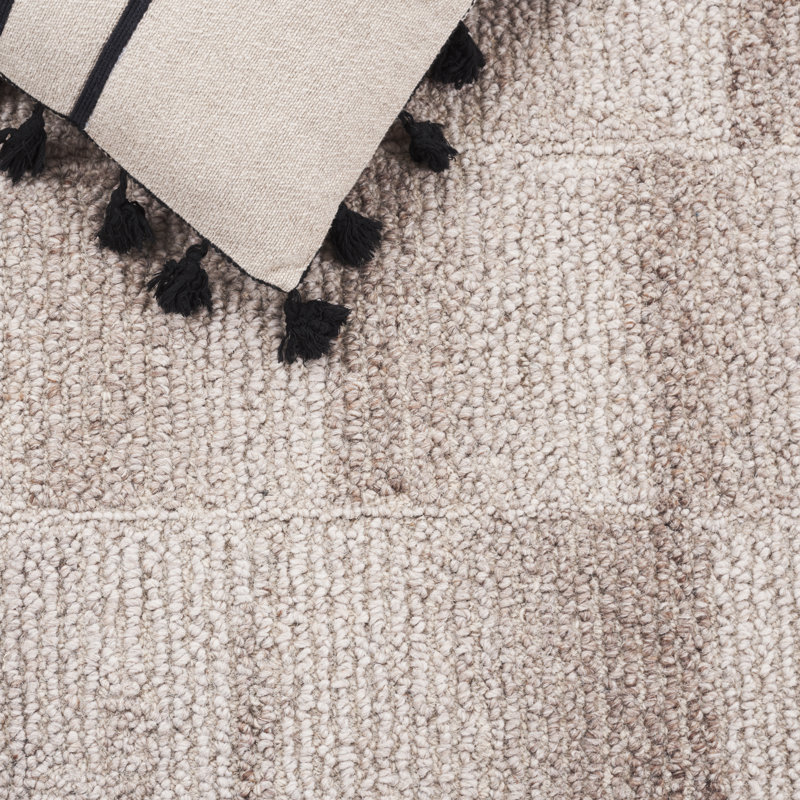 Harvest 116 Hand Tufted Wool Pile Abstract Rug, Rectangle 5' x 8'