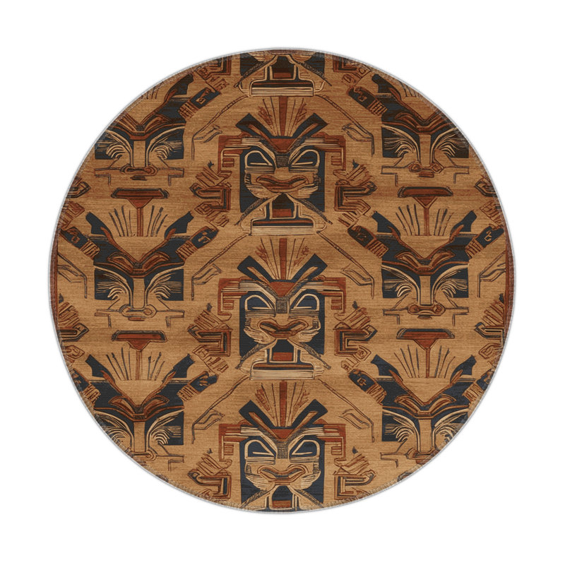 Tapis intérieur et extérieur ArtDeco, Rectangulaire 3 pi x 5 pi