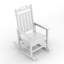 Chaise berçante en PEHD Adirondack, idéale pour une utilisation intérieure et extérieure-1978780030