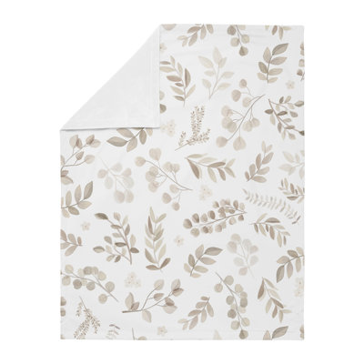 Couverture pour bébé Botanical Floral Polyester