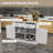 Versatile Rolling Kitchen Island with Multiple Functionalities for Enhanced Cooking Experience