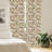 Floral Semi-Sheer Rod Pocket Sliding Panel-45082334