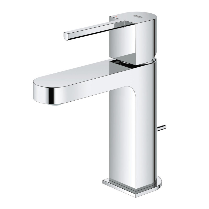 Plus Single Hole Bathroom Faucet with Drain Assembly, Starlight Chrome