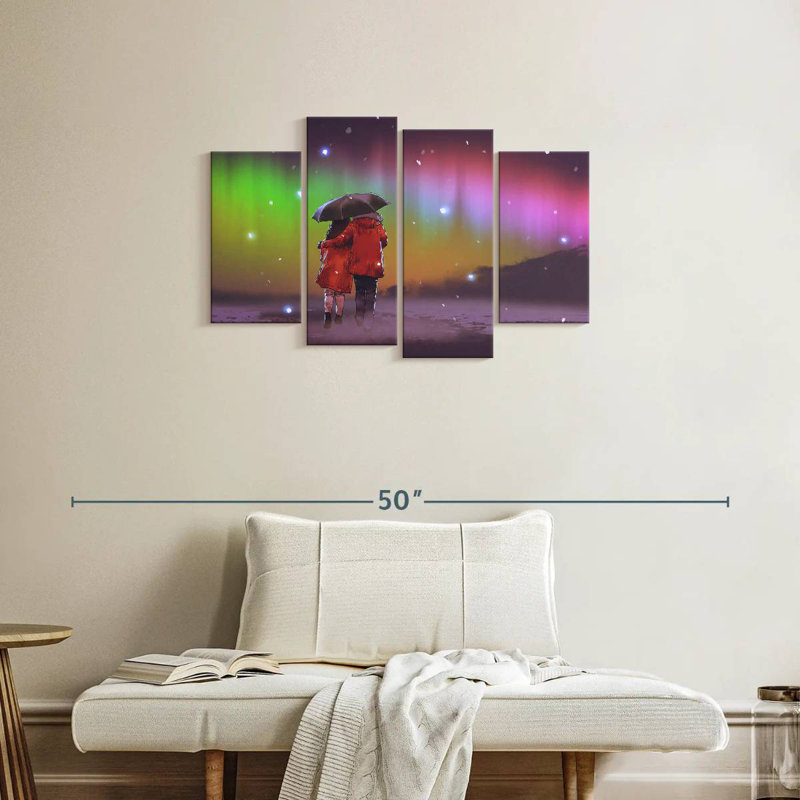 Couple de lumières nordiques Hardie, H 22 po x l 36 po