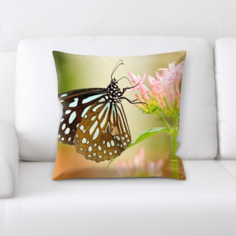 Microsuede Throw Pillow