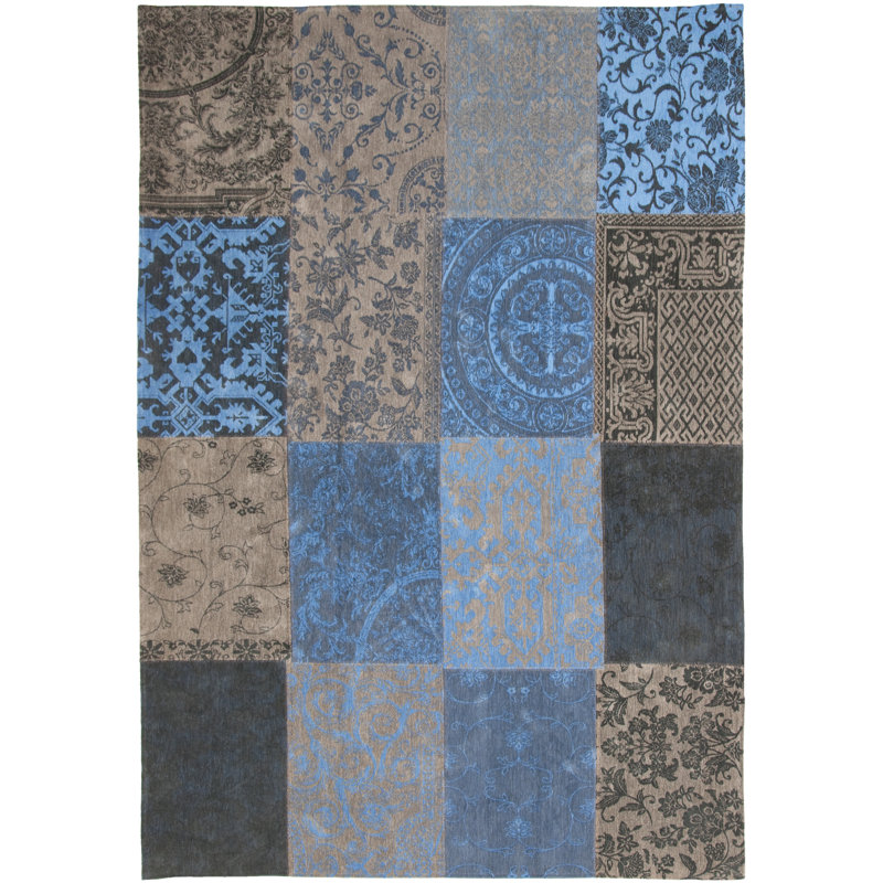 Vintage Geometric Area Rug, Rectangle 170 x 240cm