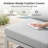 Tuyen 7-Piece 6-Person Outdoor Patio All-Aluminum Sectional Conversation Set with 60,000 BTU Fire Pit Table and 4" High-Resilience Foam Cushions-1882247268-1882247290