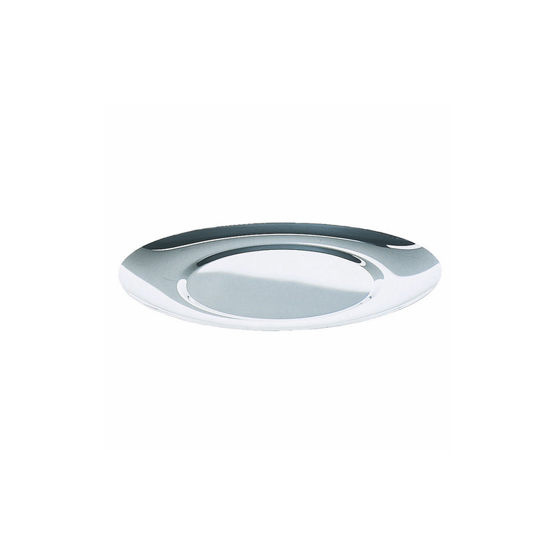 Mepra Due Stainless Steel Platter, 2cm H x 34cm W x 31.5cm D