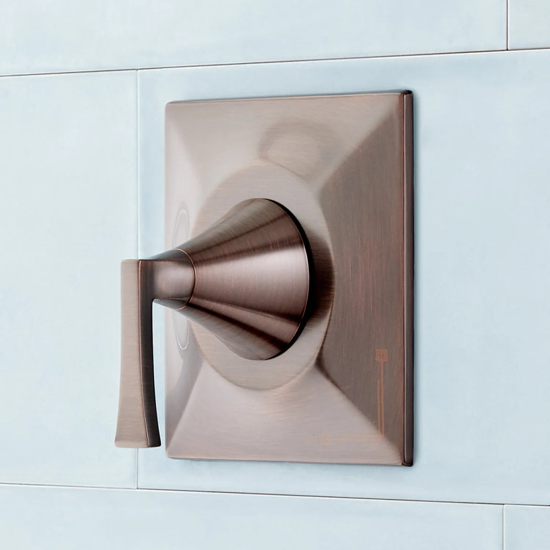 Vilamonte Pressure Balance Tub and Shower Set, Oil Rubbed Bronze