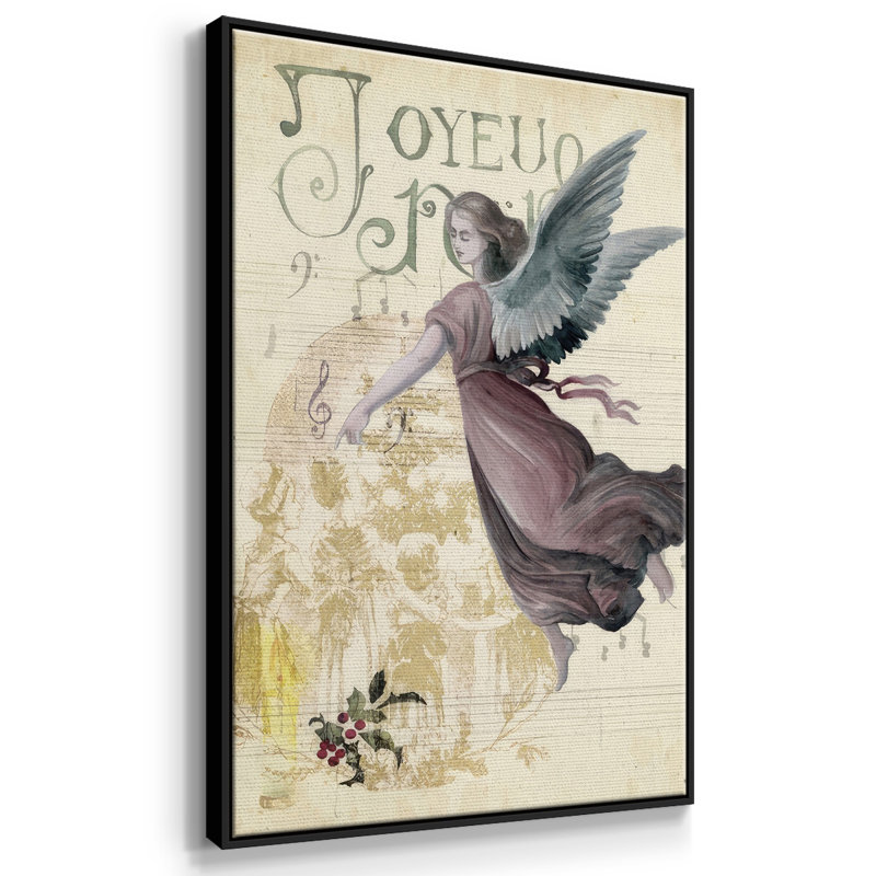 Collection de voeux de Noël B, H 37 po x l 25 po x P 1,5 po, Noir