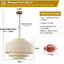 Lustre cylindrique 4 niveaux à 4 lumières à intensité variable pour la cuisine et la salle à manger
